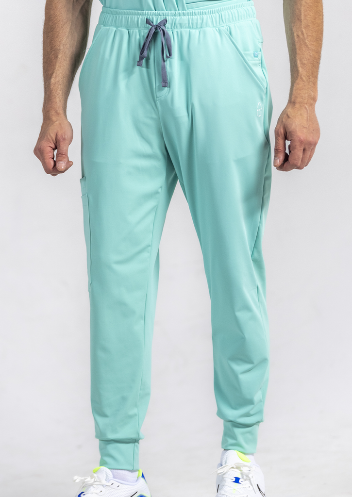 Melastino Aqua-Mint Scrub Pants - Epiona - Sustainable Medi Functional Wear