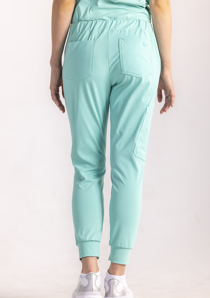 Welastino Aqua-Mint Scrub Pants - Epiona - Sustainable Medi Functional Wear
