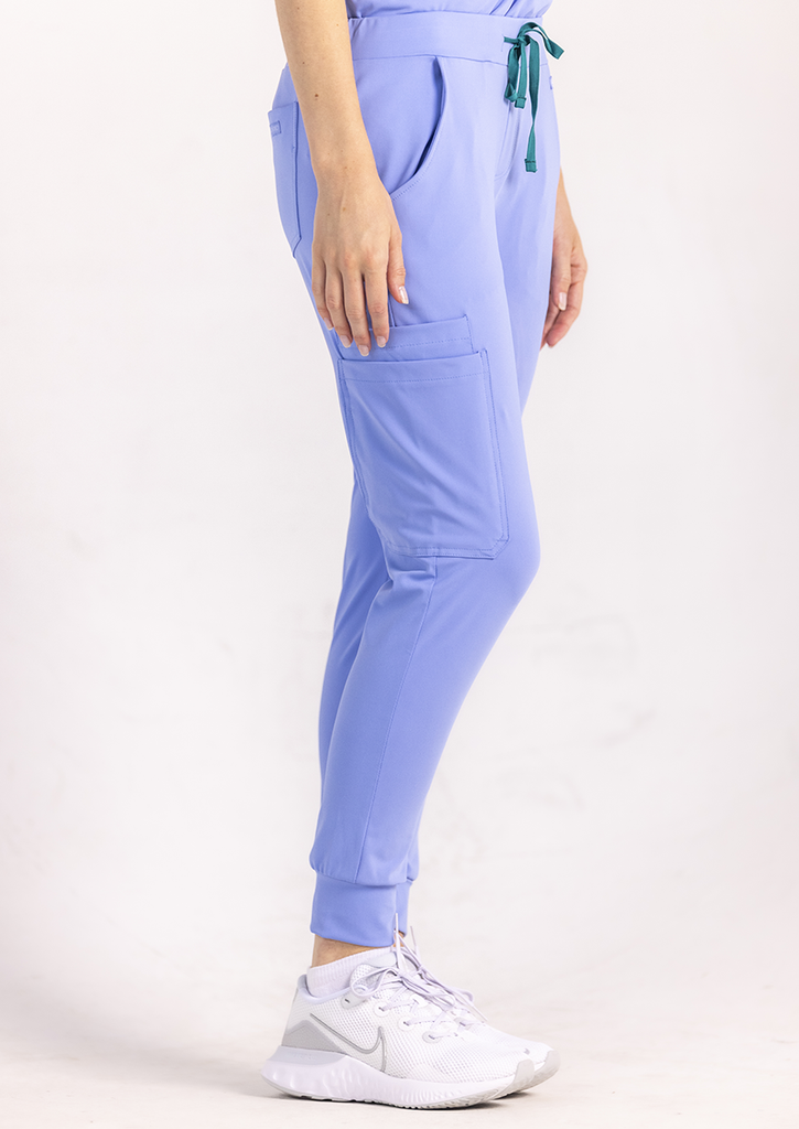 Welastino Arctic-Blue Scrub Pants - Epiona - Sustainable Medi Functional Wear