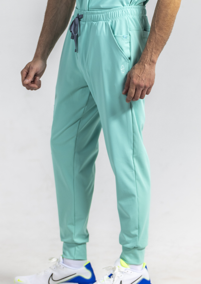 Melastino Aqua-Mint Scrub Pants - Epiona - Sustainable Medi Functional Wear
