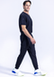 Melastino Black Scrub Pants - Epiona - Sustainable Medi Functional Wear